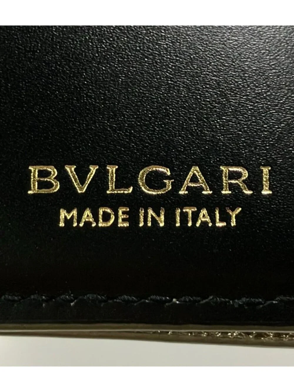 Bvlgari Trifold Wallet Serpenti